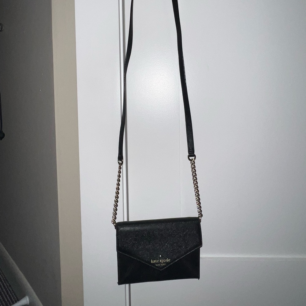Kate Spade New York Mini Black Purse - lightly used